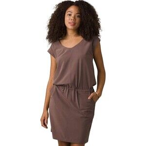 PrAna Norma Dress Moon Quartz Color Woman's Large NWT